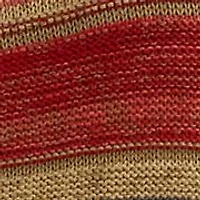 Petite Geo Striped Short Sleeve Sweater
