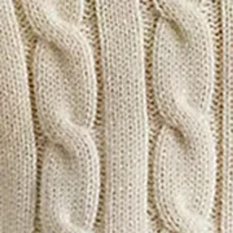 Petite Cable-Knit Cotton Cricket Sweater Vest