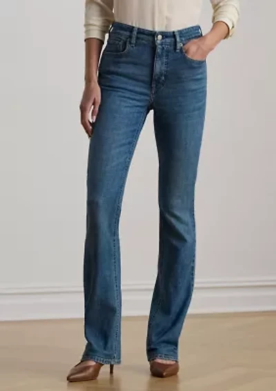 Petite High-Rise Boot Jeans