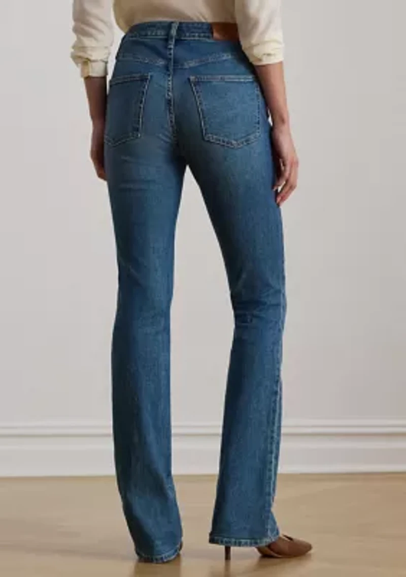 Petite High-Rise Boot Jeans