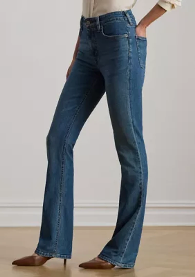 Petite High-Rise Boot Jeans