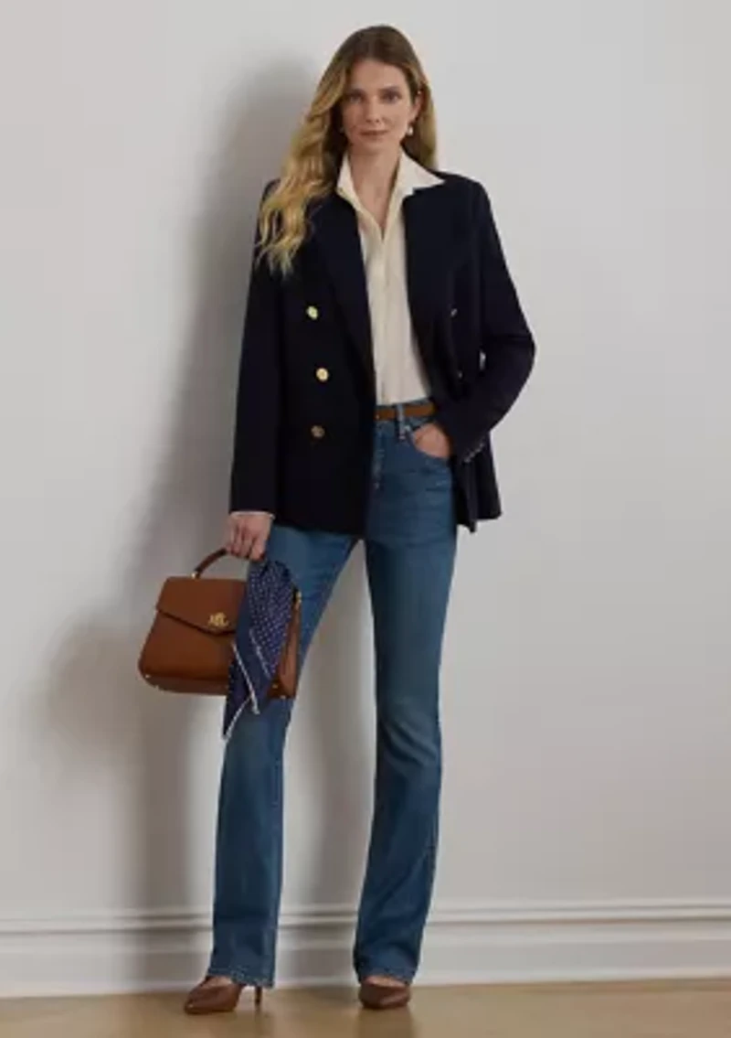 Petite High-Rise Boot Jeans
