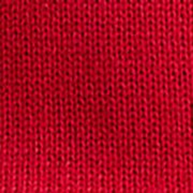 Petite Intarsia-Knit Foxhound Cotton Sweater