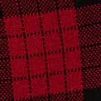 Petite Plaid Cotton-Blend Sweater