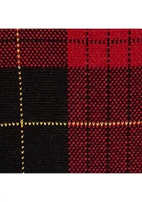 Petite Plaid Cotton-Blend Sweater