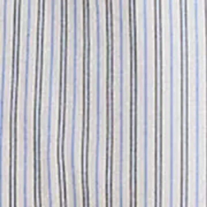Petite Striped Pleated Broadcloth Shirtdress