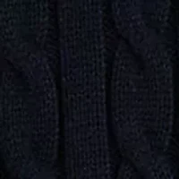 Petite Cable-Knit Cotton Cricket Sweater