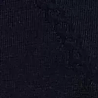 Petite Belting-Motif Short-Sleeve Sweater