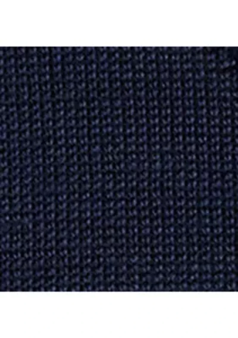 Petite Belting-Motif Short-Sleeve Sweater