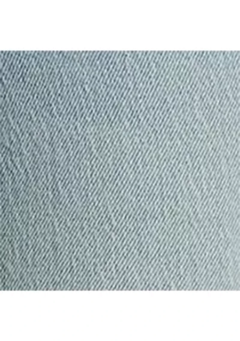 Petite Mid-Rise Straight Ankle Jeans