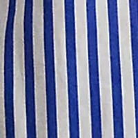 Petite Striped Cotton Broadcloth Cropped Shirt