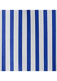 Petite Striped Cotton Broadcloth Cropped Shirt