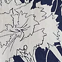 Petite Relaxed Fit Floral Linen Shirt