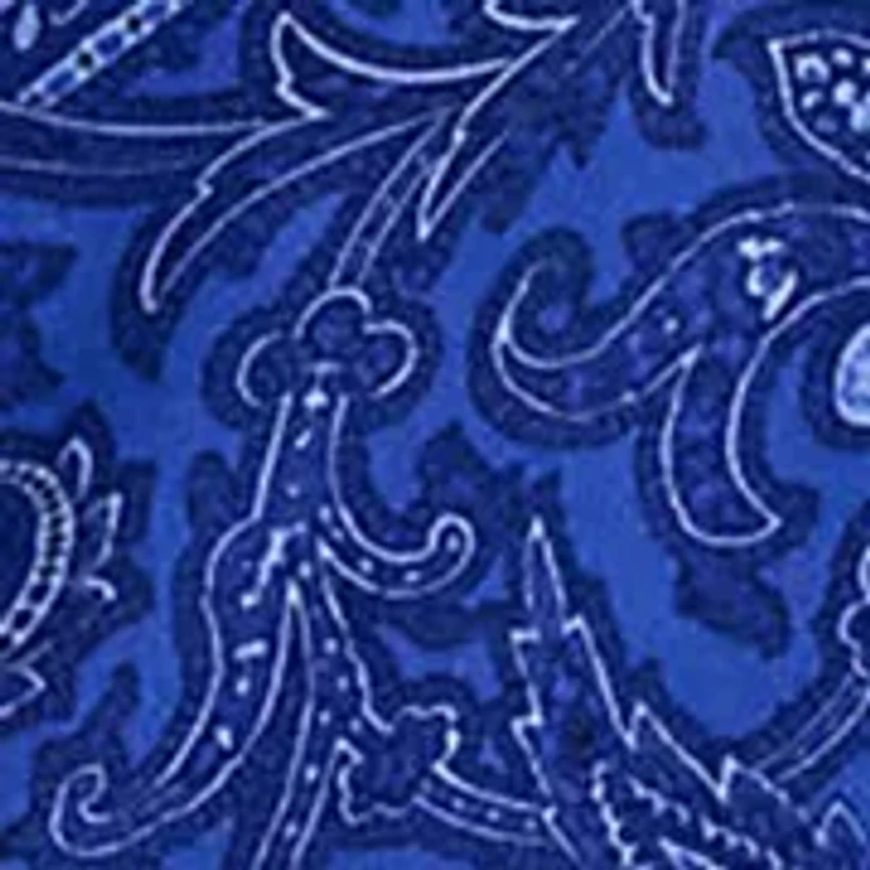 Petite Relaxed Fit Paisley Crepe Shirt