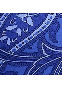 Petite Relaxed Fit Paisley Crepe Shirt