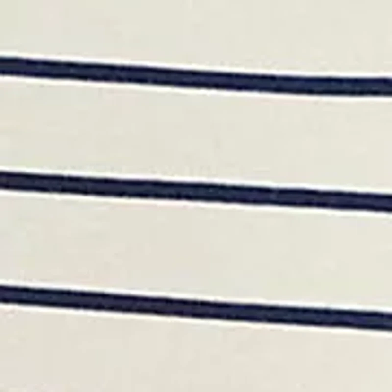 Petite Striped Stretch Cotton Boat Neck T-Shirt