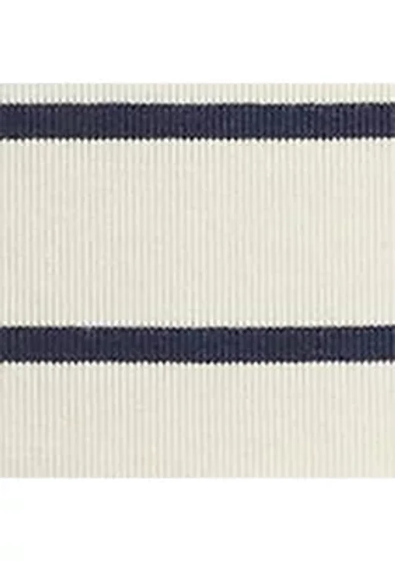 Petite Striped Stretch Cotton Boat Neck T-Shirt