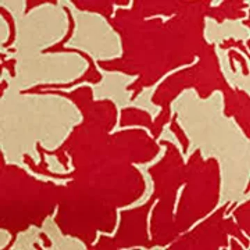 Petite Floral Stretch Cotton Boatneck T-Shirt