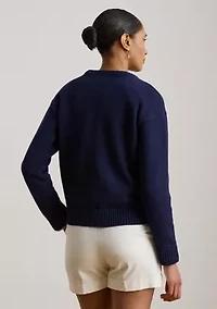 Petite Pleated Double-Faced Cotton Shorts