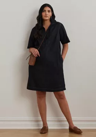 Plus Chainna Denim Dress