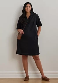 Plus Chainna Denim Dress