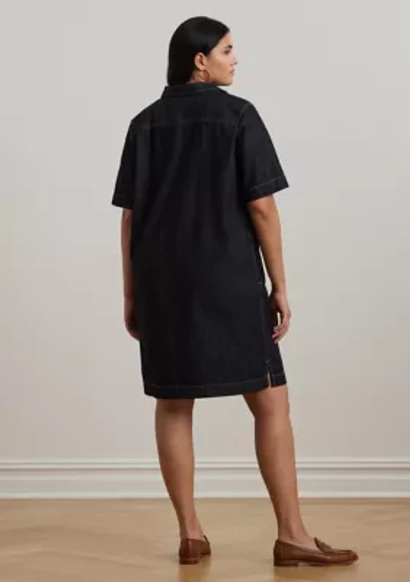 Plus Chainna Denim Dress