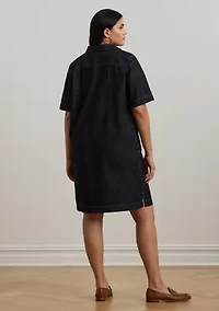 Plus Chainna Denim Dress