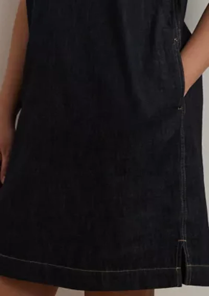 Plus Chainna Denim Dress