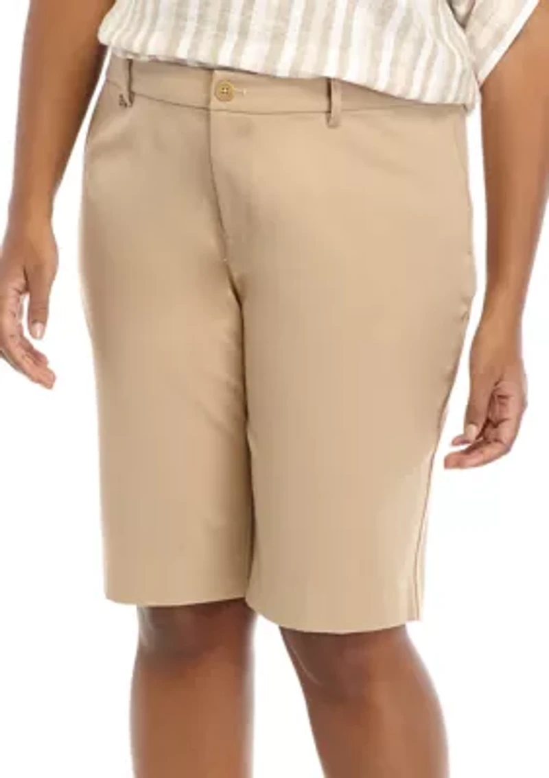 Plus Bi-Stretch Twill Short