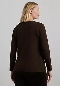 Plus Stretch Long-Sleeve Tee