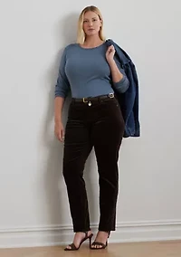 Plus Stretch Long-Sleeve Tee