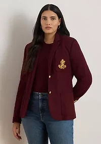 Plus Bullion Jacquard Blazer