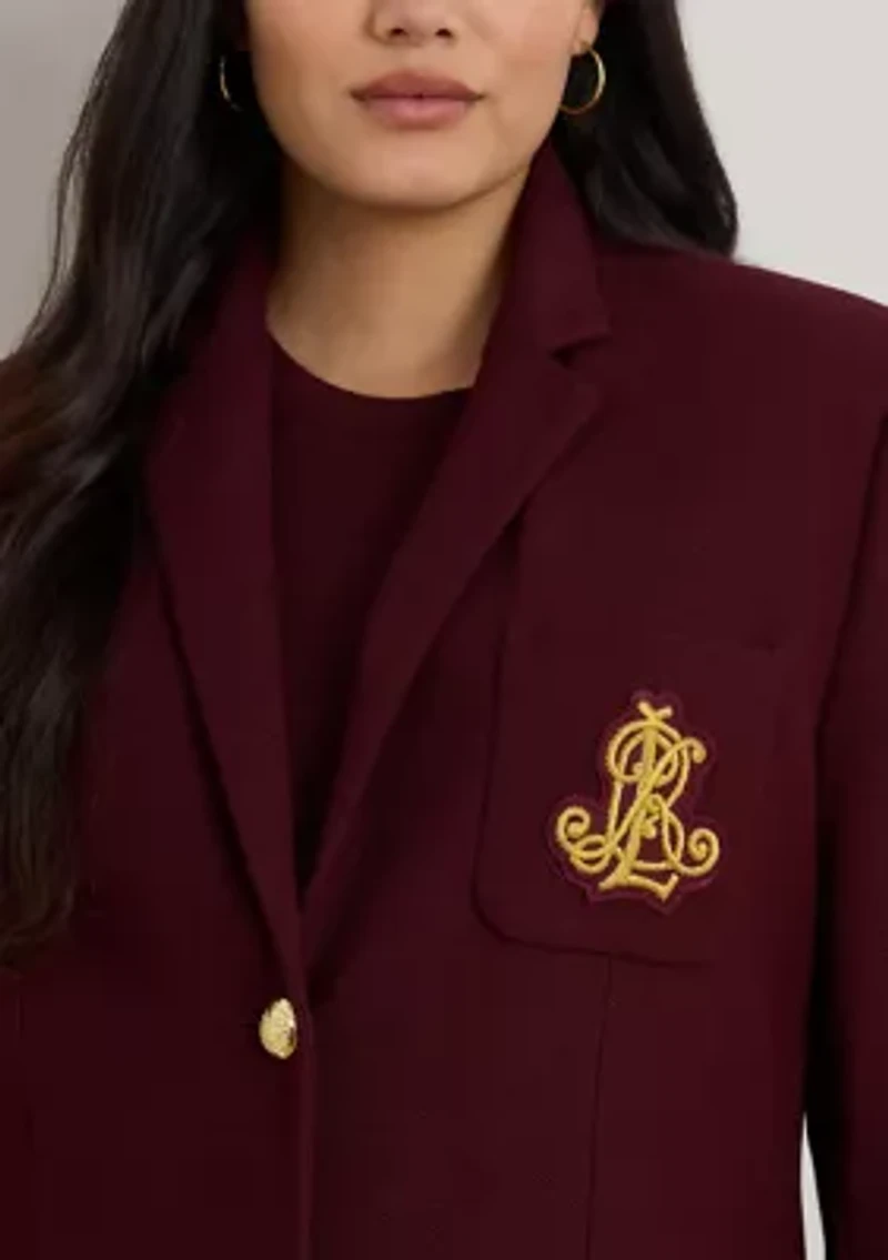 Plus Bullion Jacquard Blazer