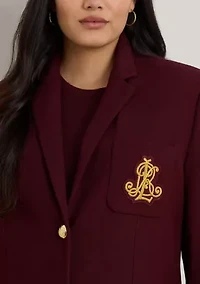 Plus Bullion Jacquard Blazer