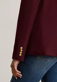 Plus Bullion Jacquard Blazer