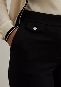Plus Ponte Ankle Pants