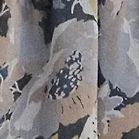 Plus Floral Ruffle Trim Georgette Dress