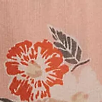 Plus Floral Ruffle Trim Georgette Blouse