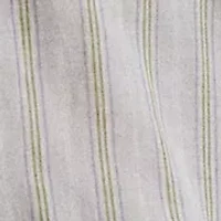 Plus Oversize Striped Cotton Voile Shirt
