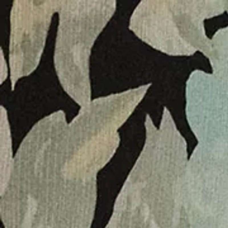 Plus Floral Georgette Ruffle Trim Blouse