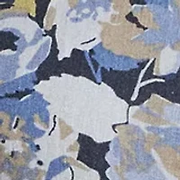 Plus Relaxed Fit Floral Short Sleeve Shirt