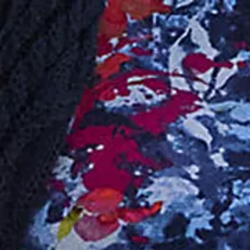Print Twist-Front Jersey Dress