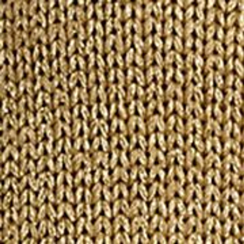 Metallic Cotton-Blend Crewneck Sweater