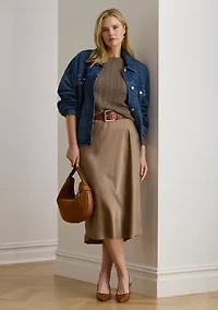 Plus Denim Trucker Jacket