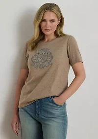 Plus  Stretch Cotton T-Shirt