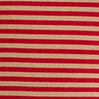 Women's Striped Cotton-Blend Ribbed T-Shirt Dress