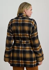 Plus Darda Cozy Wool Unlined Poncho