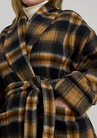 Plus Darda Cozy Wool Unlined Poncho