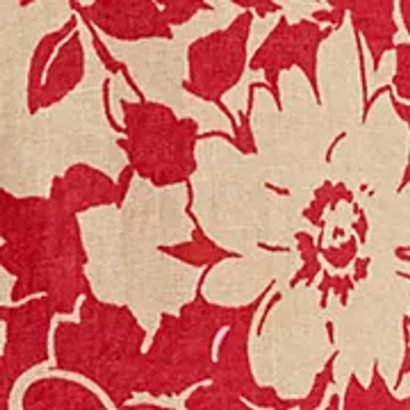 Relaxed Fit Floral Linen Shirt