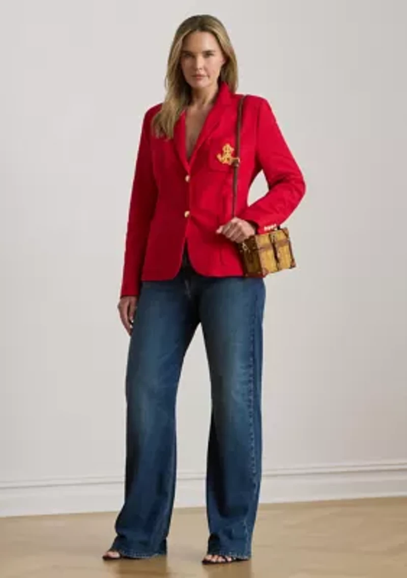 Women's High-Rise Straight Wide-Leg Jeans